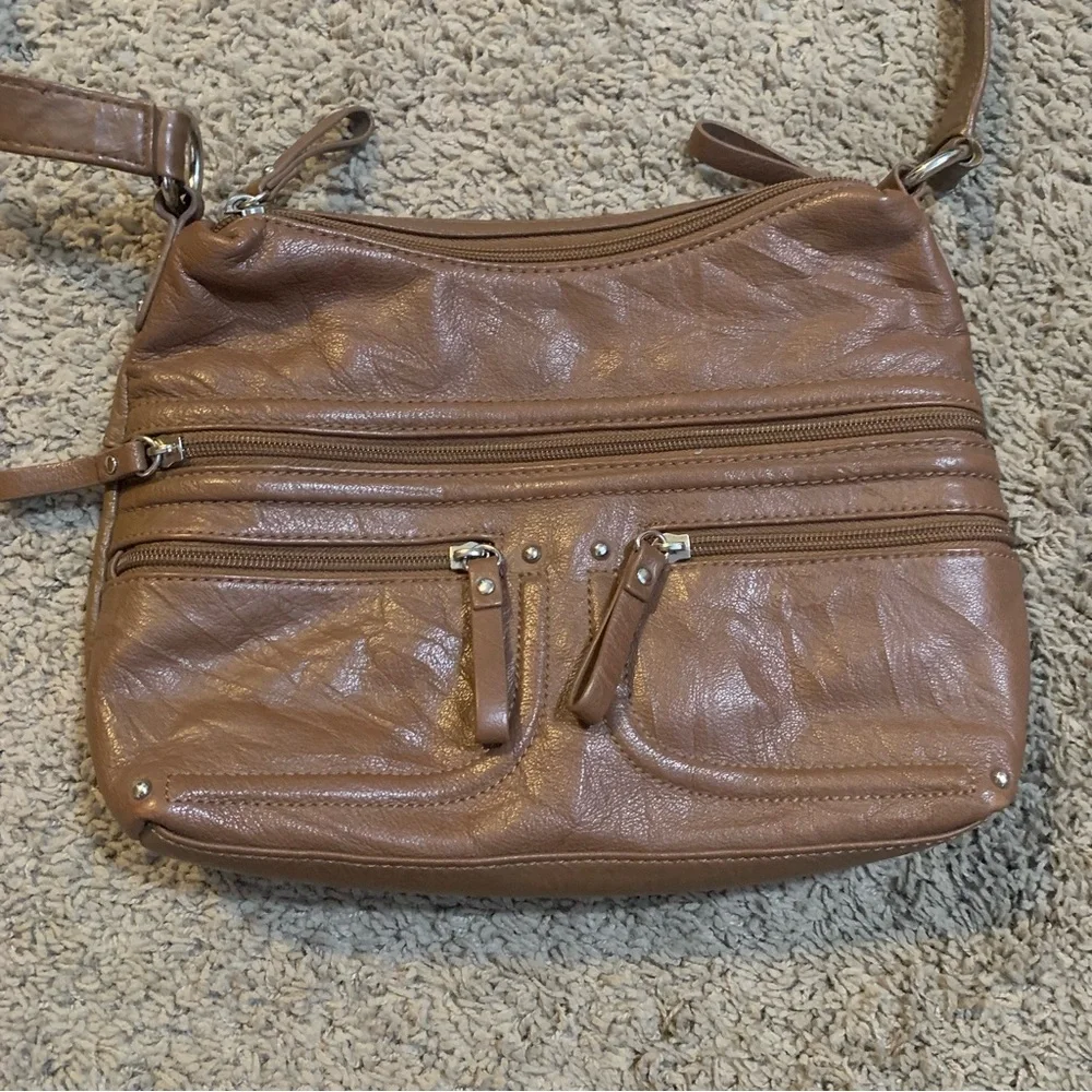 Stone & Co Genuine Leather Brown Purse